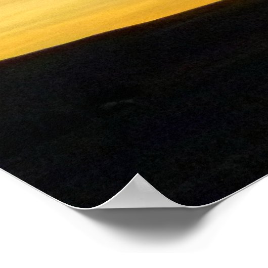 夕べ光 ポスター (角)