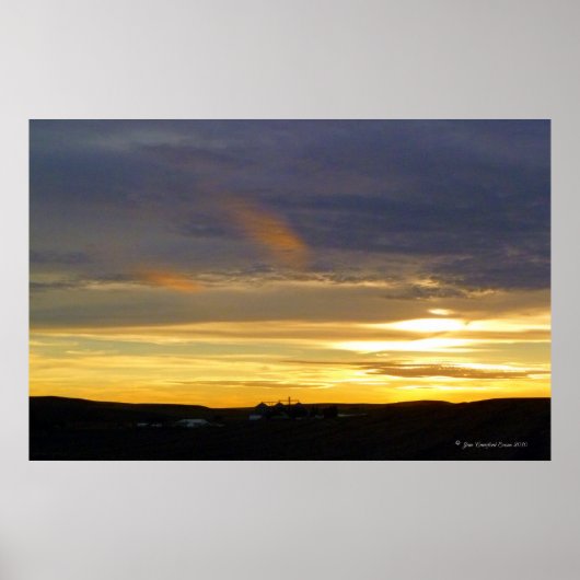 夕べ光 ポスター (正面)