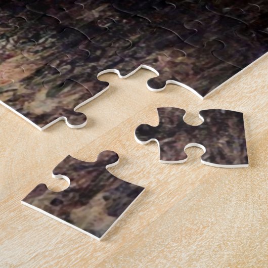 夕べ効果のシーヌモネファインアート ジグソーパズル (側面)