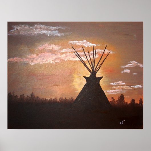 夕べ反応 ポスター (正面)