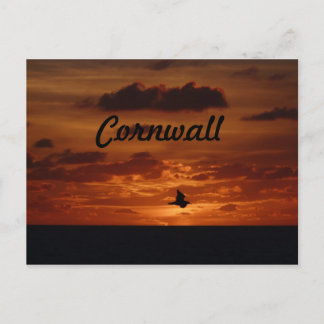 夕べ夕日 ポストカード