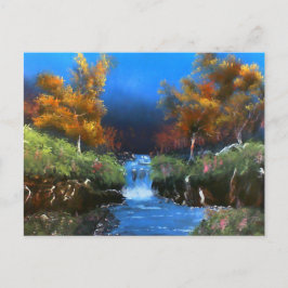 夕べ小川 ポストカード
