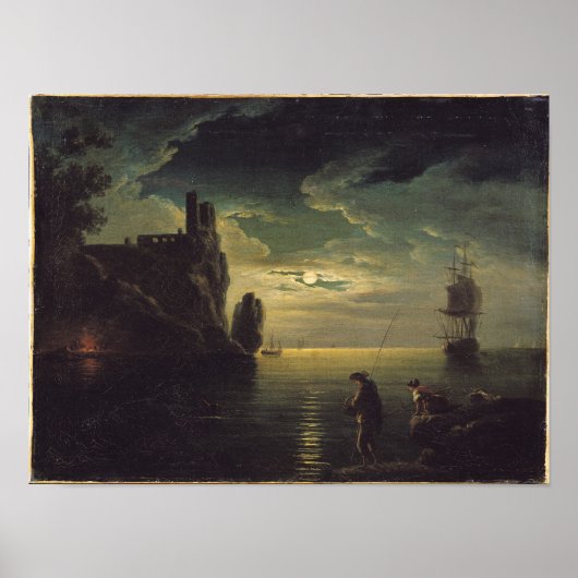 夕べ岬 ポスター (正面)