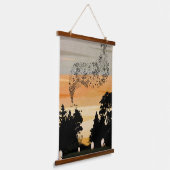 夕べ性能 吊り下げ型タペストリー (傾斜あり)