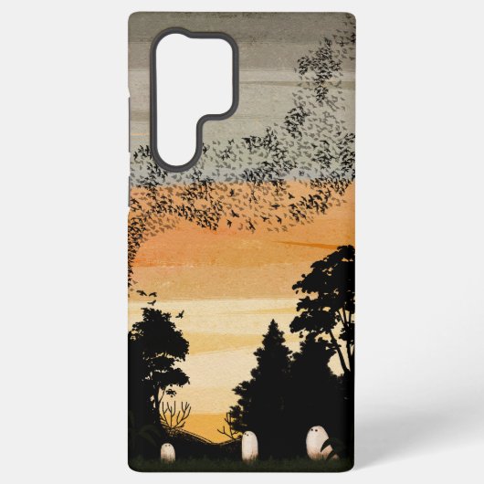 夕べ性能 SAMSUNG GALAXYケース (裏面)