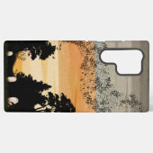 夕べ性能 SAMSUNG GALAXYケース (裏面横)