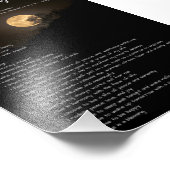 夕べ恵み引用文 フォトプリント            (角)