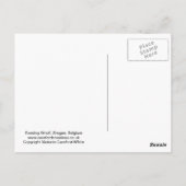 夕べ散歩 ポストカード (裏面)