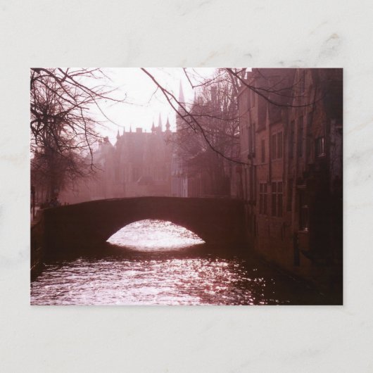 夕べ散歩 ポストカード (正面)