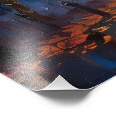 夕べ散歩in秋の光 フォトプリント            (角)