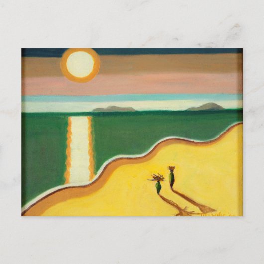 夕べ日曜日2010年 ポストカード (正面)