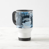 夕べ日本のガーデン トラベルマグ (正面左)