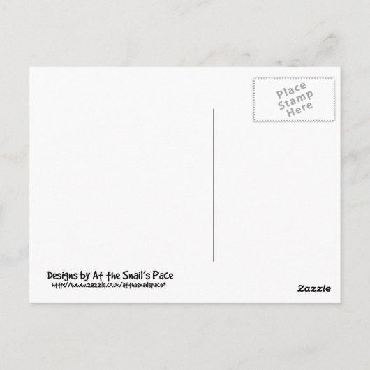 夕べ日 ポストカード (裏面)