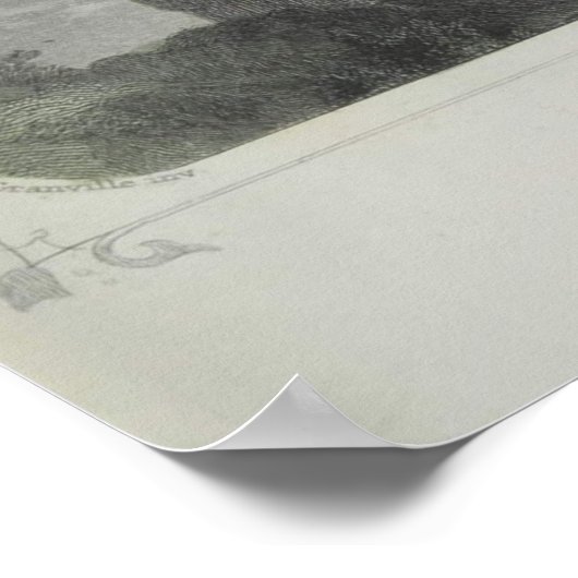 夕べ星 ポスター (角)