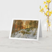 夕べ時間の濃淡で輝く カード (黄色い花)