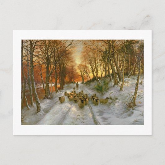 夕べ時間の濃淡で輝く ポストカード (正面)