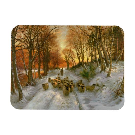 夕べ時間の濃淡で輝く マグネット (横)