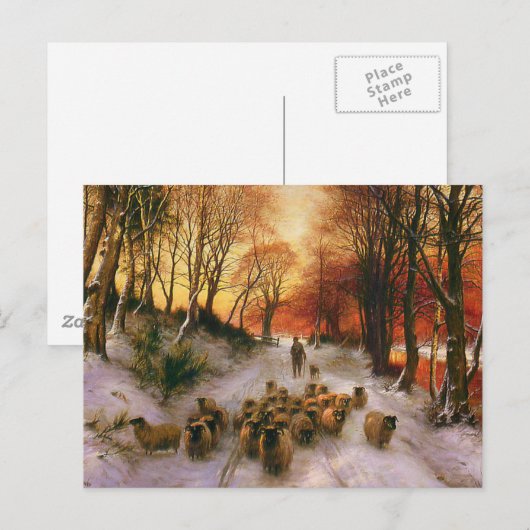 夕べ時間 ポストカード (正面/裏面)