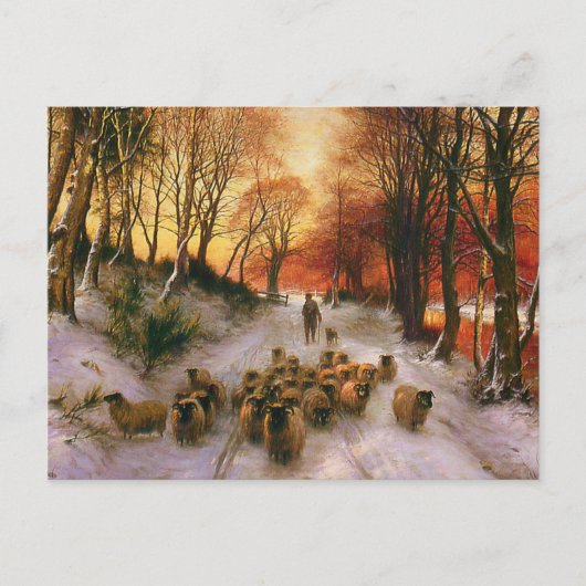 夕べ時間 ポストカード (正面)