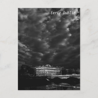 夕べ曇りダブリン ポストカード
