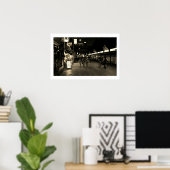 夕べ浅草:東京 ポスター (ホームオフィス)