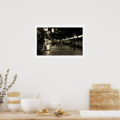 夕べ浅草:東京 ポスター (キッチン)