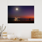 夕べ海キスポスター ポスター (キッチン)