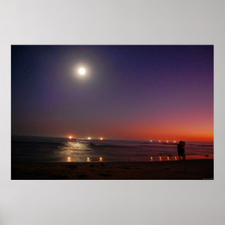 夕べ海キスポスター ポスター
