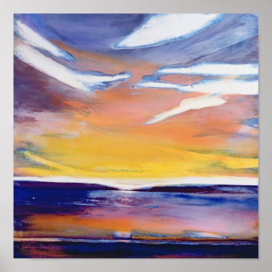 夕べ海 ポスター (正面)