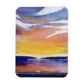 夕べ海 マグネット (縦)