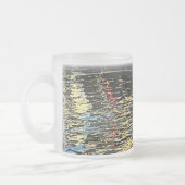 夕べ灯 フロストグラスマグカップ (左)