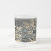 夕べ灯 フロストグラスマグカップ (中央)