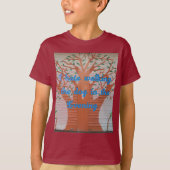 "夕べ犬の散歩の恐怖" – 私は犬の歩くを嫌う Tシャツ (正面)