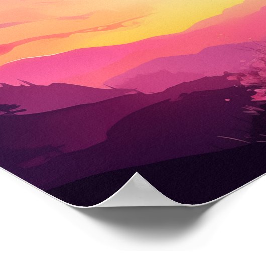 夕べ献上品 ポスター (角)