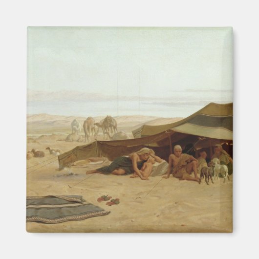 夕べ祈りの言葉西, 1872 マグネット (正面)