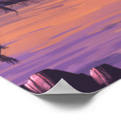 夕べ空のイチゴ惑星 ポスター (角)