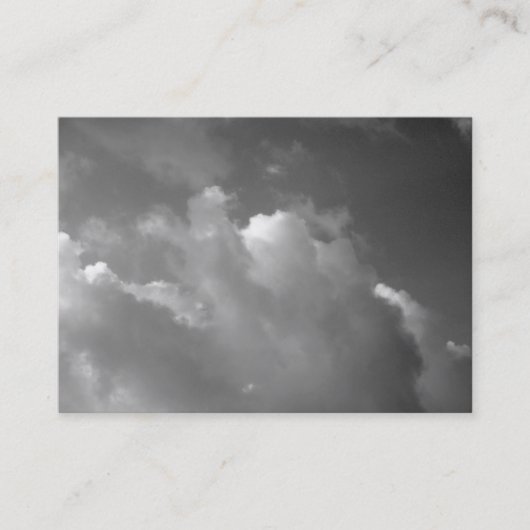 夕べ空 名刺 (正面)