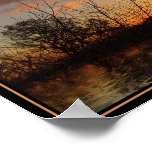 夕べ色 ポスター (角)