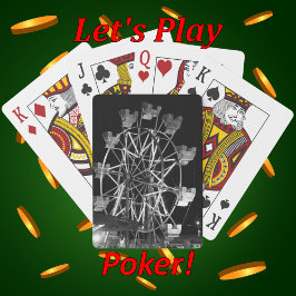 夕べ観覧車に乗って郡の博覧会 トランプ