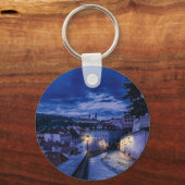 夕べ通りインプラハ キーホルダー (正面)