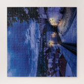 夕べ通りインプラハ ジグソーパズル (縦)