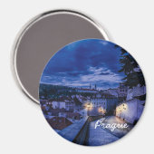 夕べ通りインプラハ マグネット (正面/裏面)