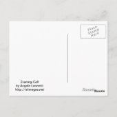 夕べ通話 ポストカード (裏面)