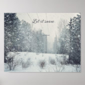 夕べ降雪 ポスター (正面)