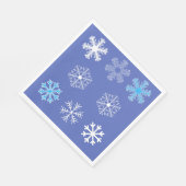 夕べ雪 スタンダードランチョンナプキン (角)