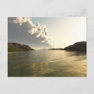 夕べ雰囲気 ポストカード