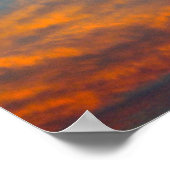 夕べ雲ユタのポスター ポスター (角)