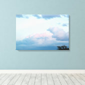 夕べ雲 キャンバスプリント (インサイチュ (ウッドフロア))