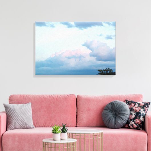 夕べ雲 キャンバスプリント (インサイチュ (リビング))