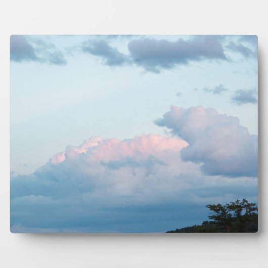 夕べ雲 フォトプラーク (正面)